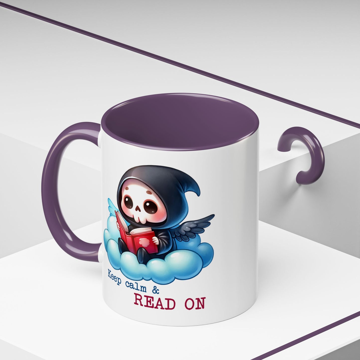 Wellness Mug - Keep Calm And Read On