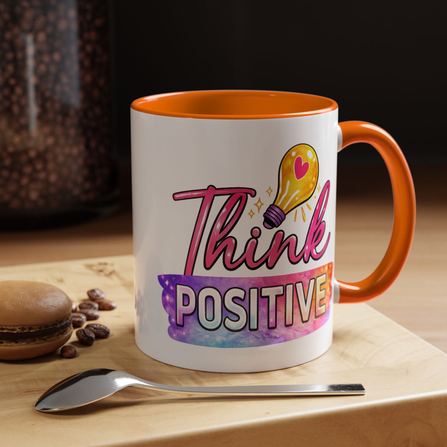 Wellness Mug - Think Positive Lightbulb