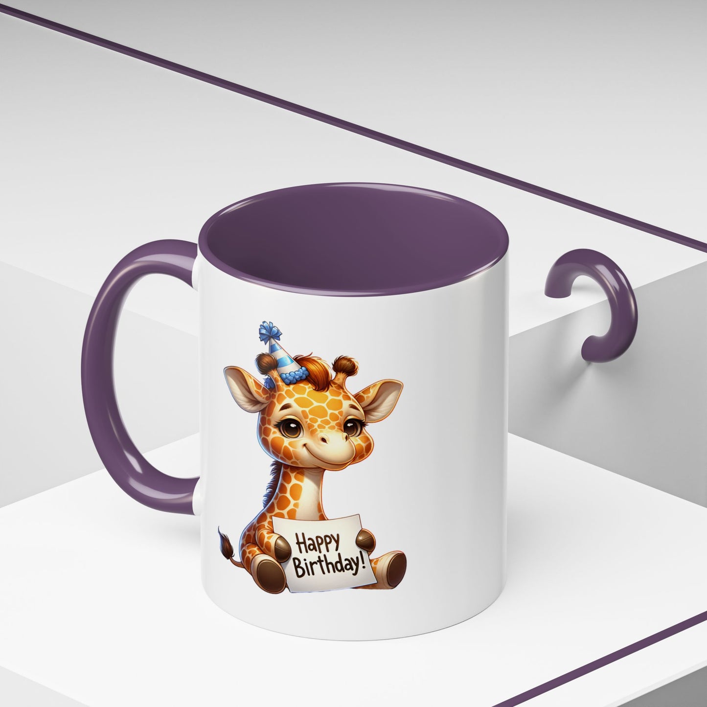 Birthday Mug - Giraffe Clipart
