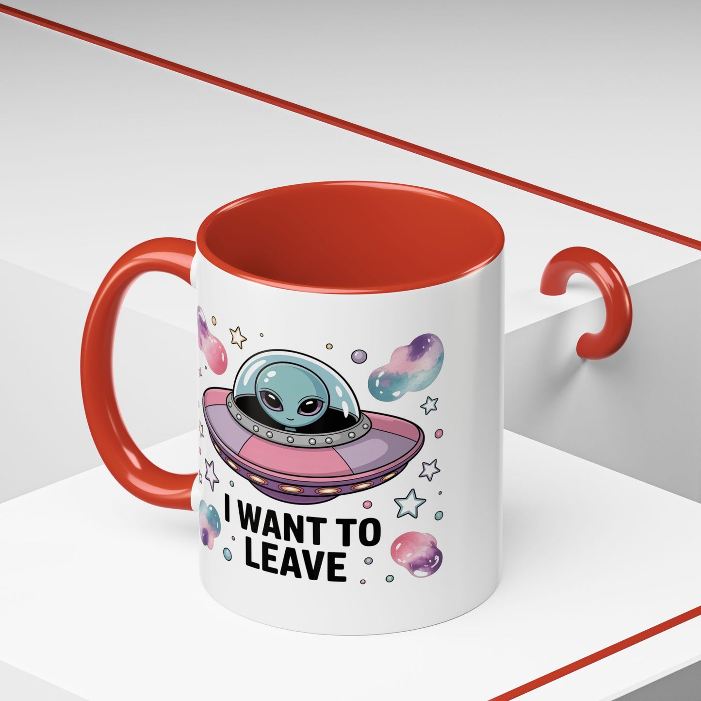 Alien Mug - I Want To Leave