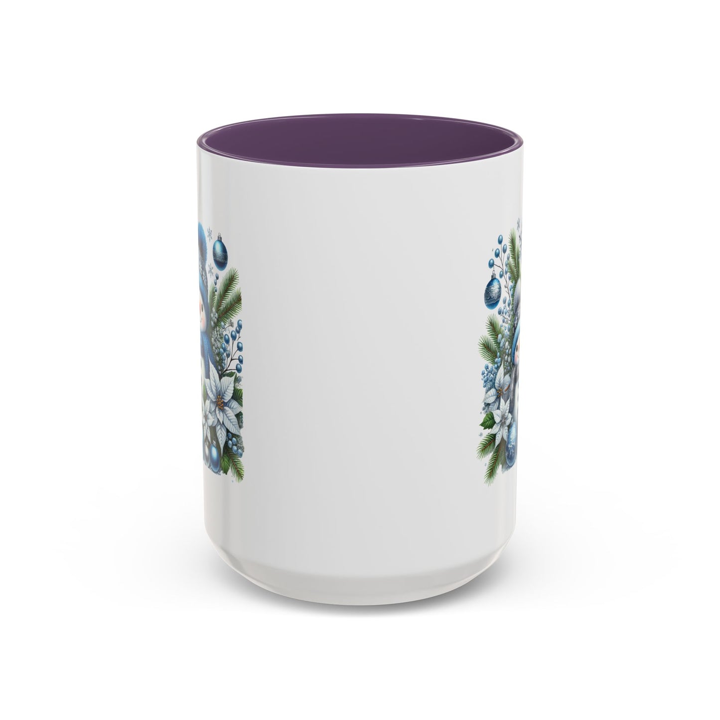 Christmas Mug - Blue Snowman Child