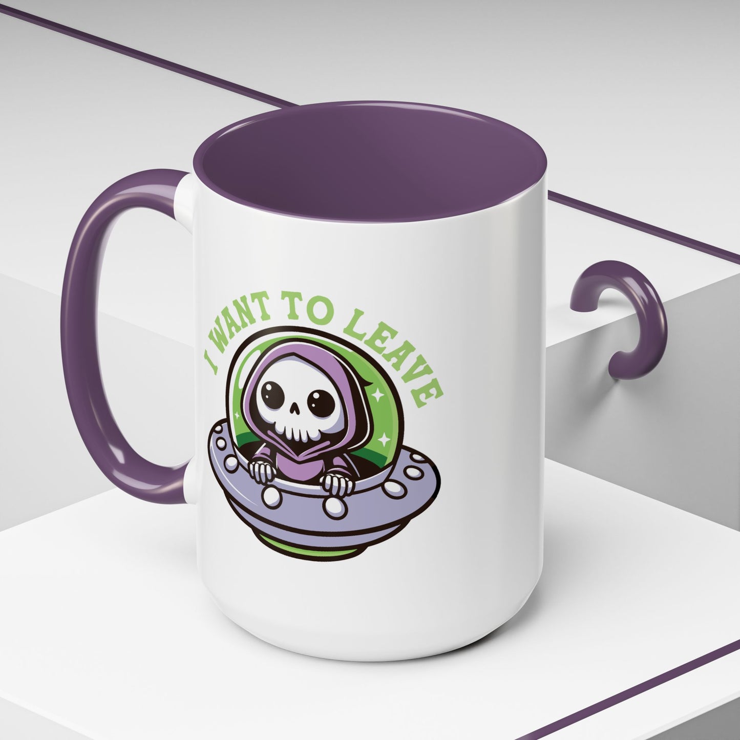 Alien Mug - I Want To Leave