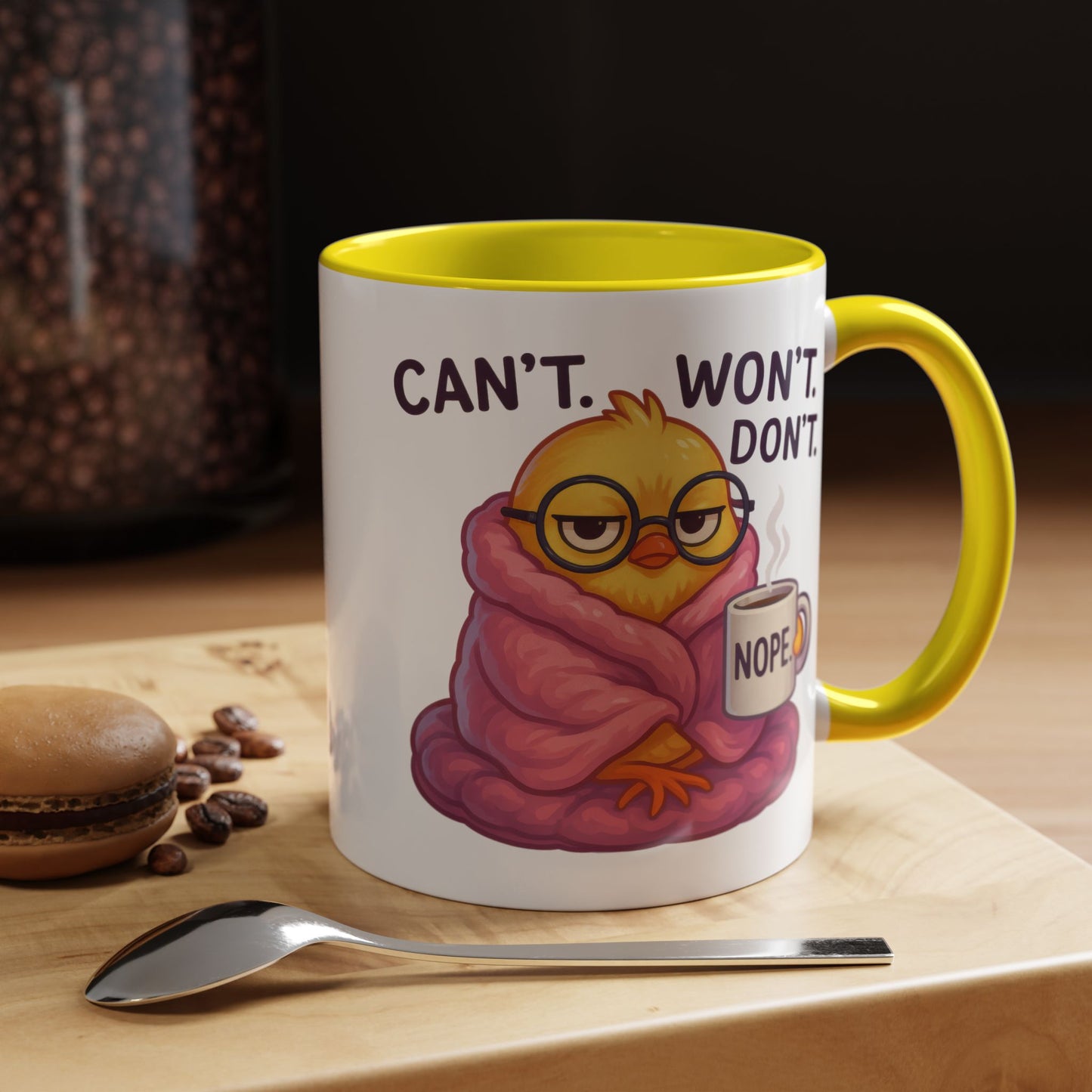 Office Mug - Can't Won't Don't