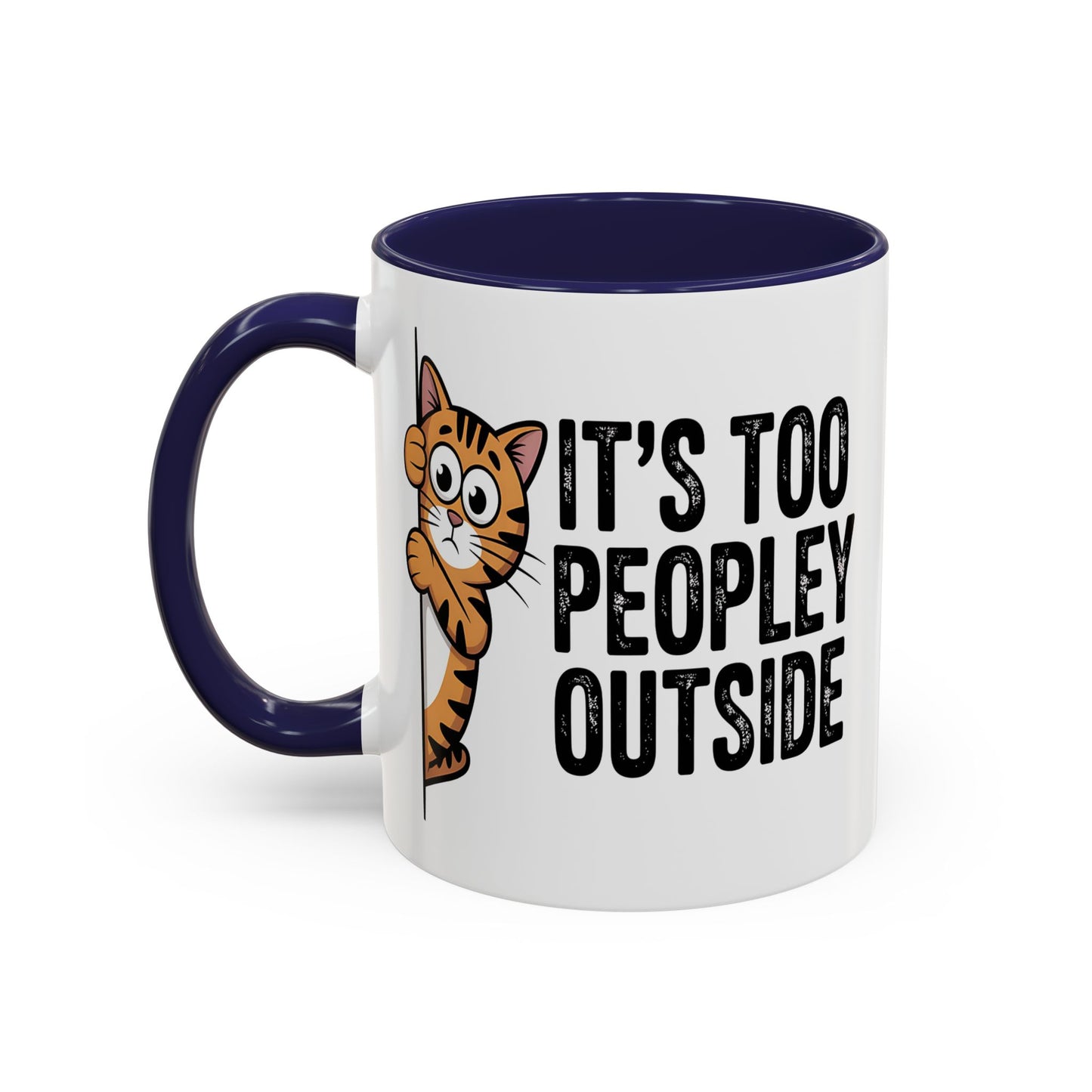 Animal Mug - It's Too Peopley Outside