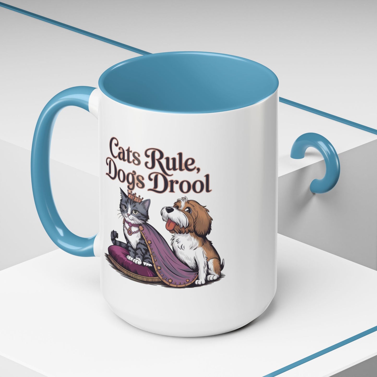 Animal Mug - Cats Rule Dogs Drool
