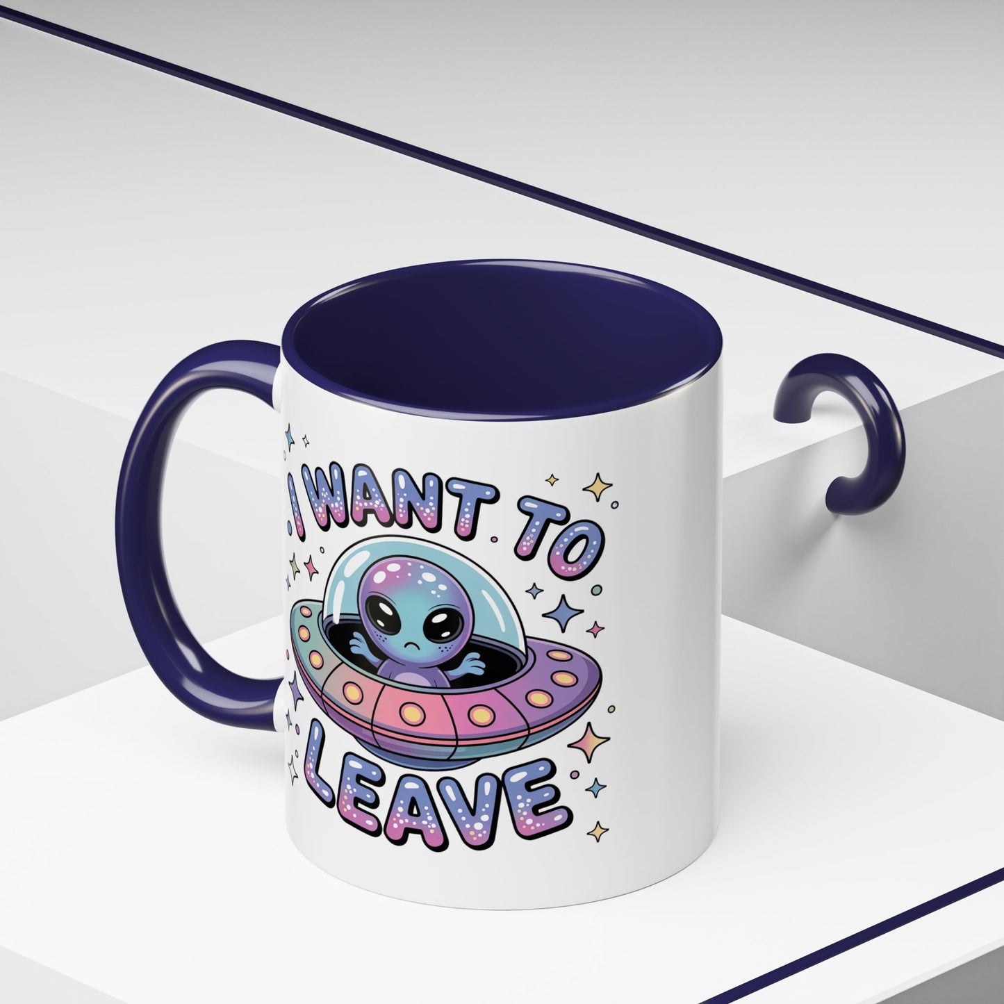 Alien Mug - I Want To Leave