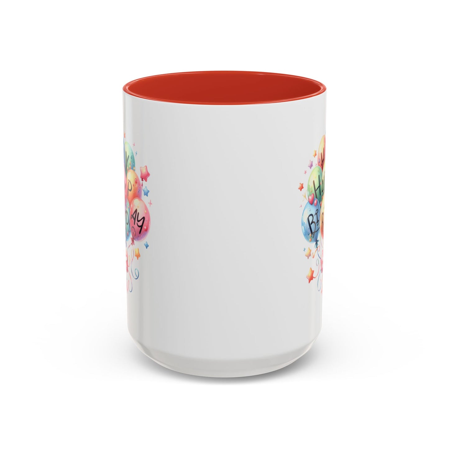 Birthday Mug - Happy Birthday Balloons