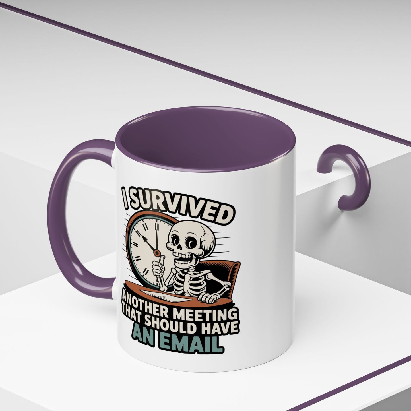 Office Mug - I Survived Another Meeting