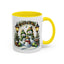 Christmas Mug - Green Snowman Family