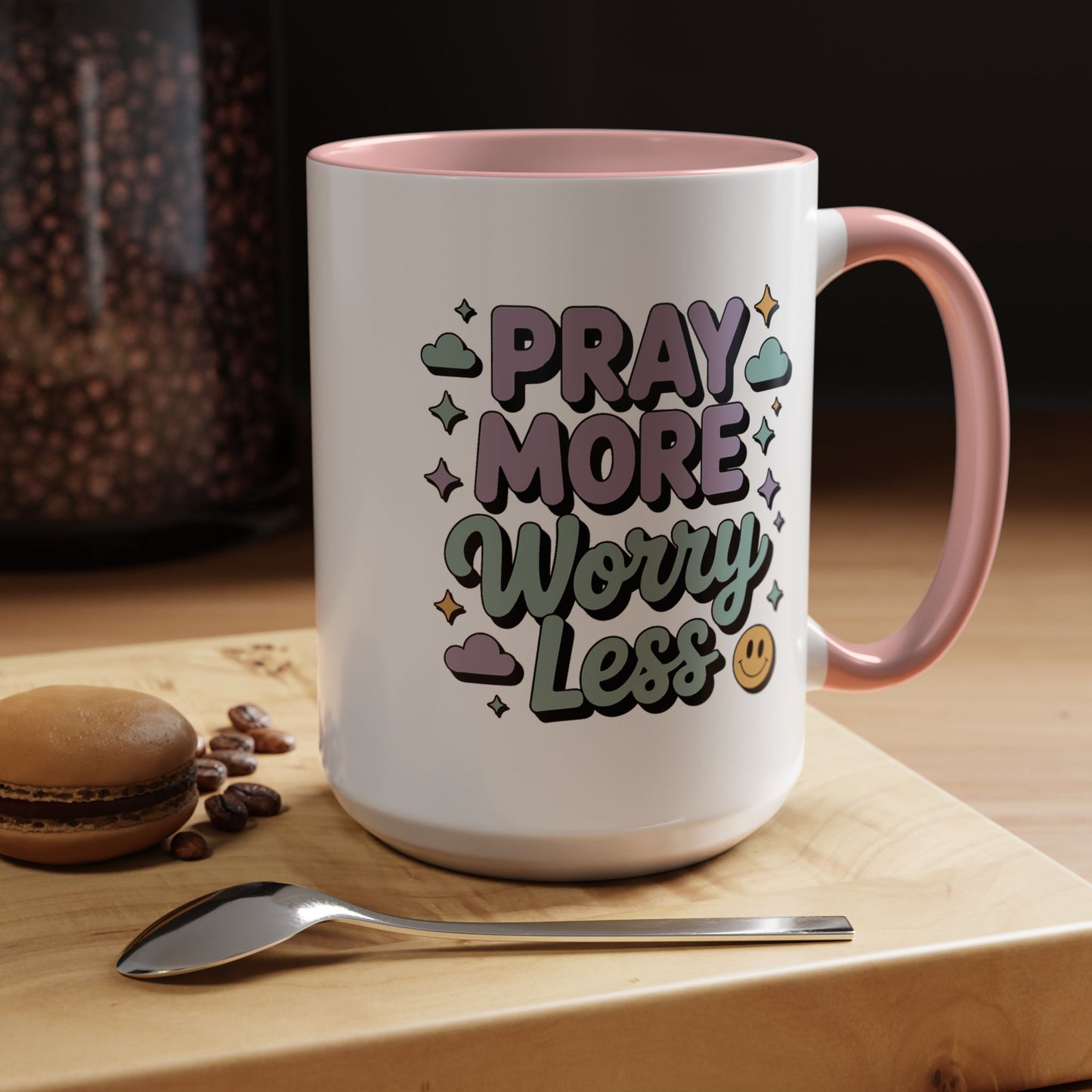 Motivation Mug - Pray More Worry Less