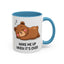 Humor Mug - Wake Me Up When It's over