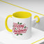 Christmas Mug - Merry Christmas Red Text Mistletoe