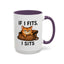 Animal Mug - If I Fits I Sits