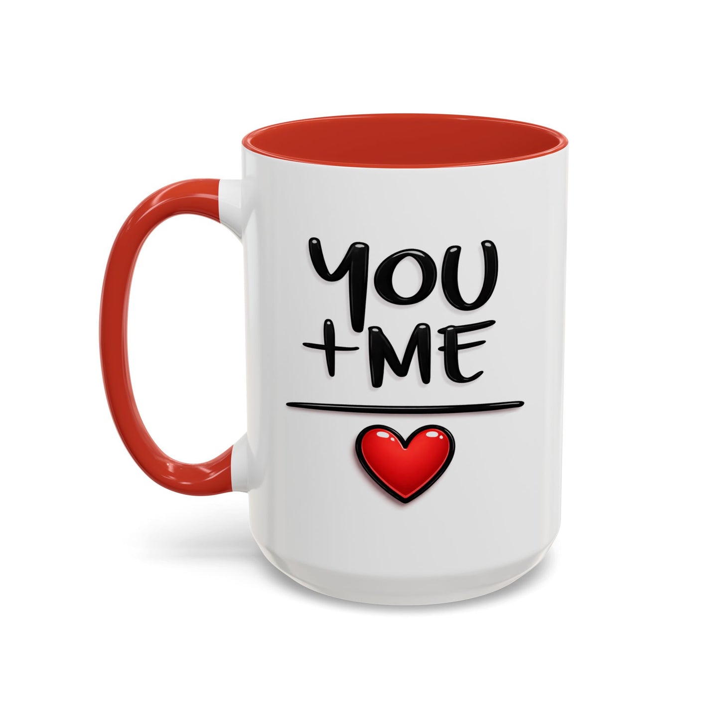 Anniversary Mug - You and Me Red Heart