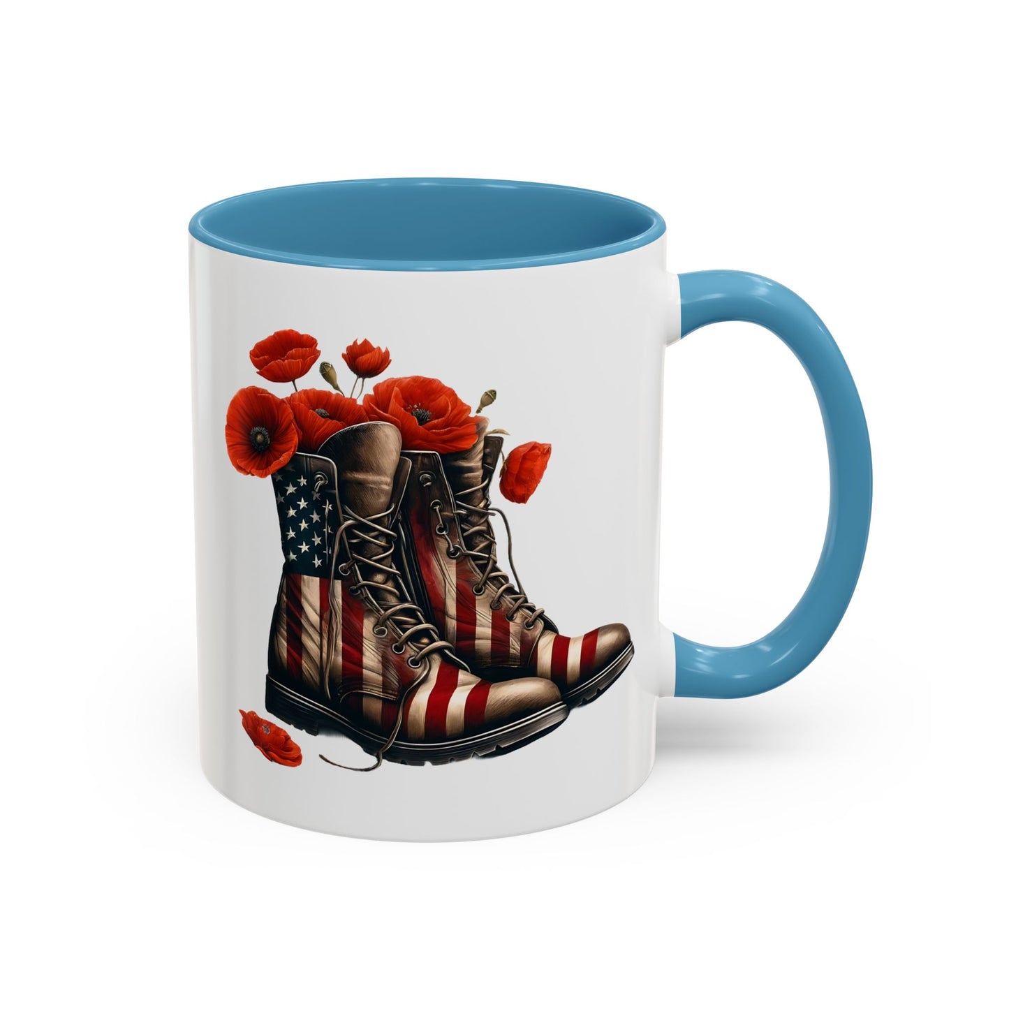 4th of July Mug - Fallen Soldier Boots