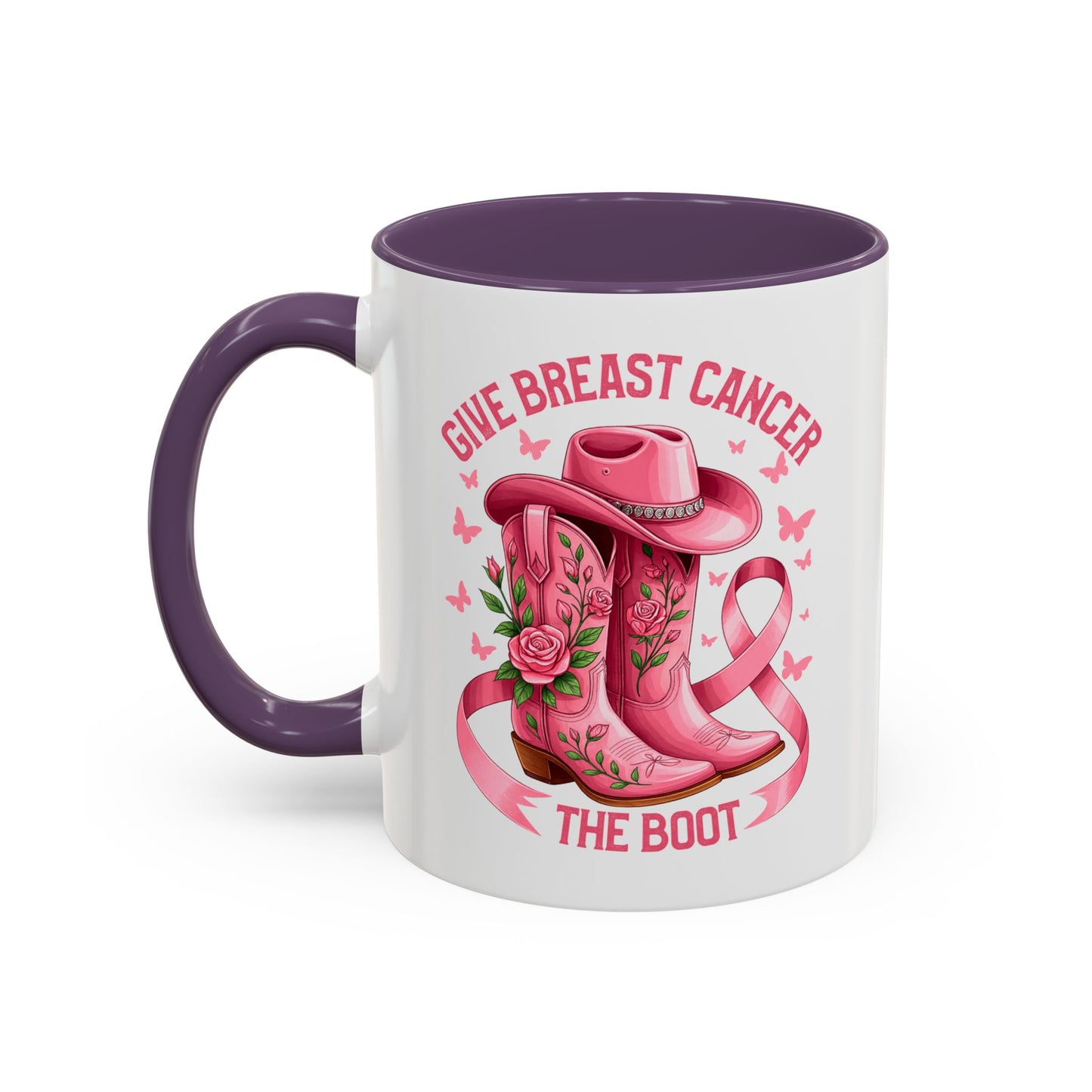 Support Mug - Give Cancer The Boot