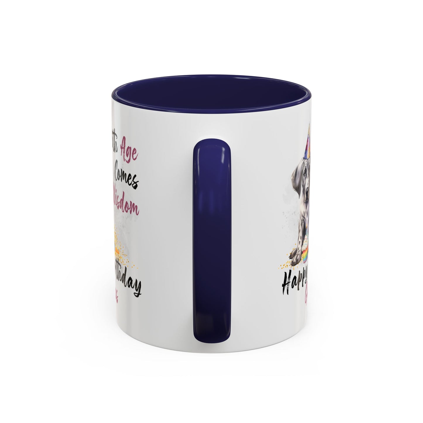 Birthday Mug - With Age Comes Wisdom