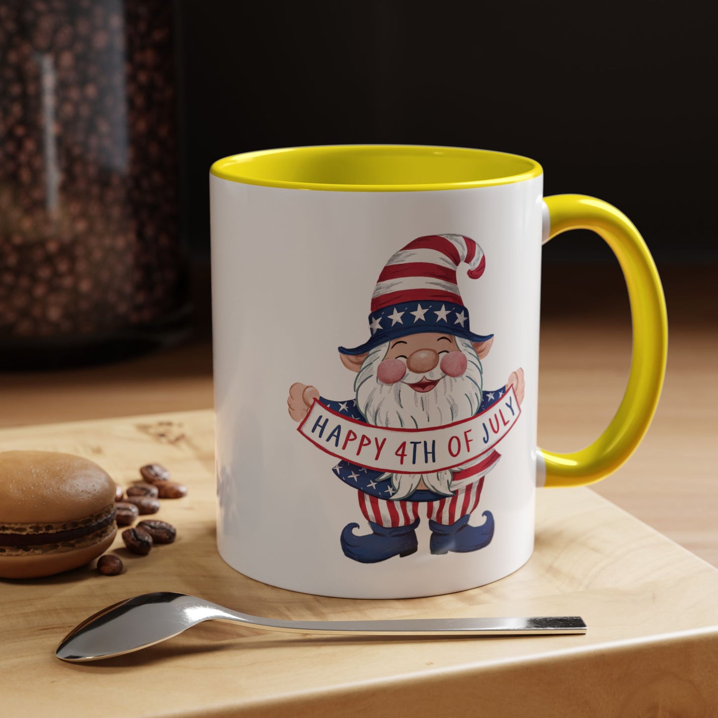 4th of July Mug - American Gnome 13
