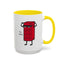 Humor Mug - Six Pack Lego Block