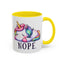 Humor Mug - Nope Unicorn