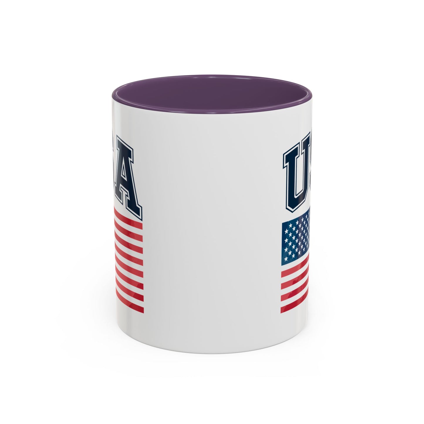 4th of July Mug - USA & Flag