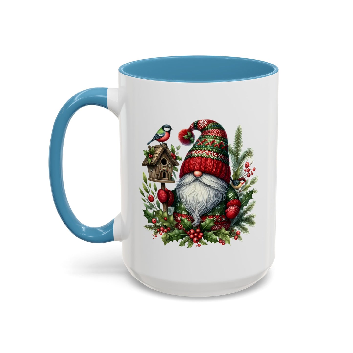 Christmas Mug - Red and Green Gnome