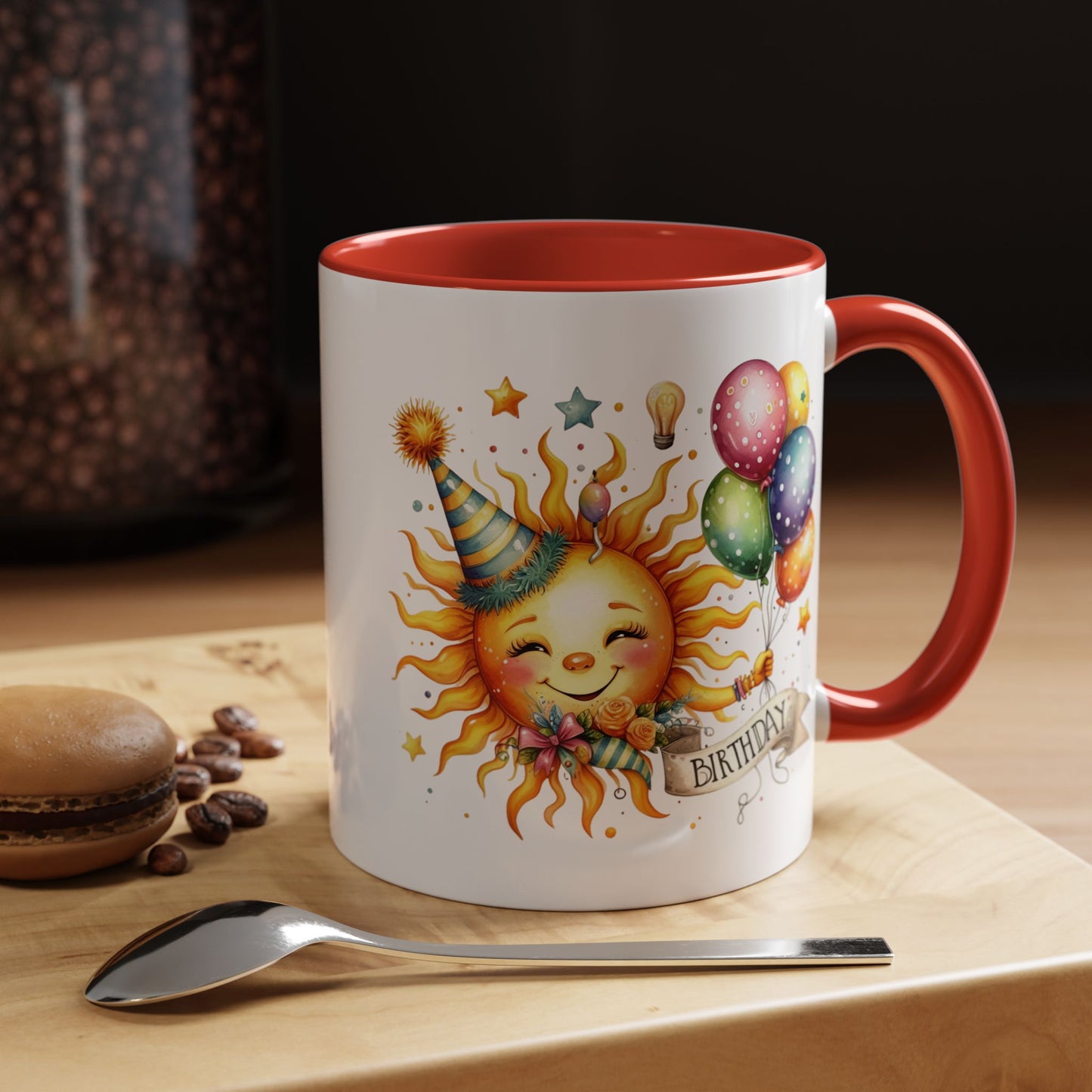 Birthday Mug - Happy Birthday Sun