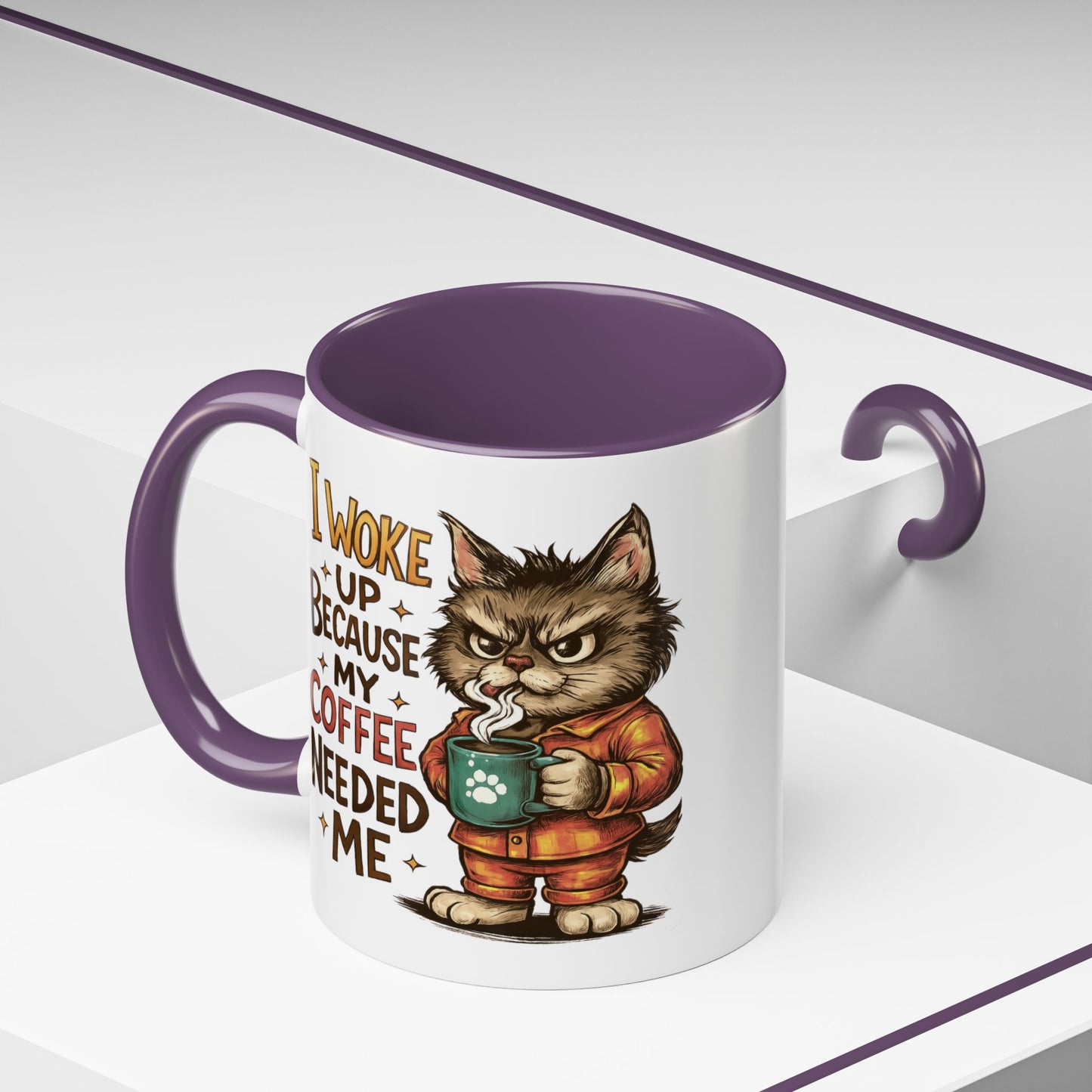 Animal Mug - I Woke Up Because