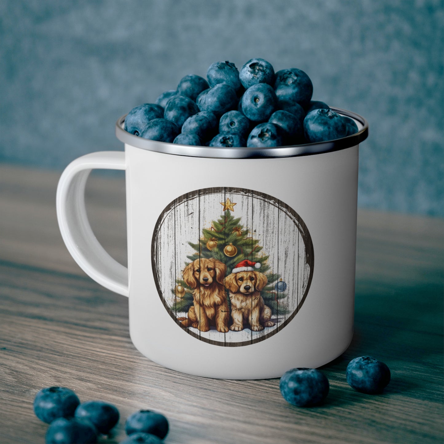 Christmas Mug - Christmas Tree Dogs
