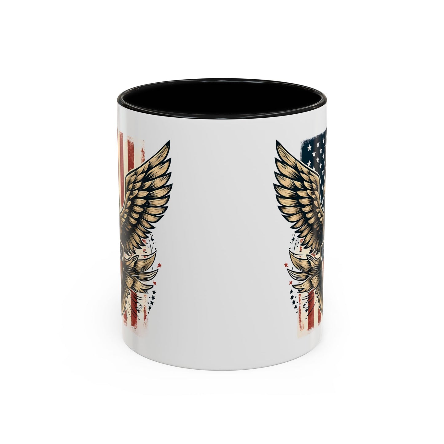 4th of July Mug - American Bald Eagle Flag 9