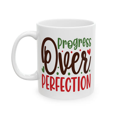 Motivation Mug - Progress Over Perfection
