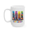 Birthday Mug - Happy Birthday Brushstrokes