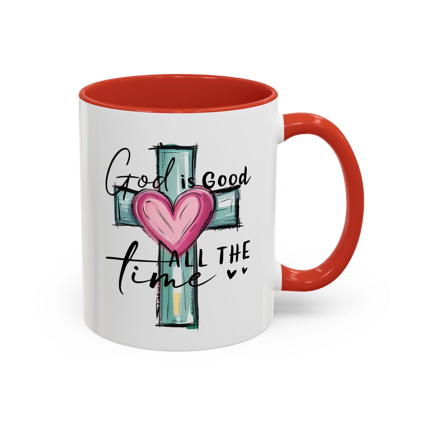 Religious Mug - God Is Good Cross