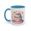 Birthday Mug - Happy Birthday Two Tiered Cake