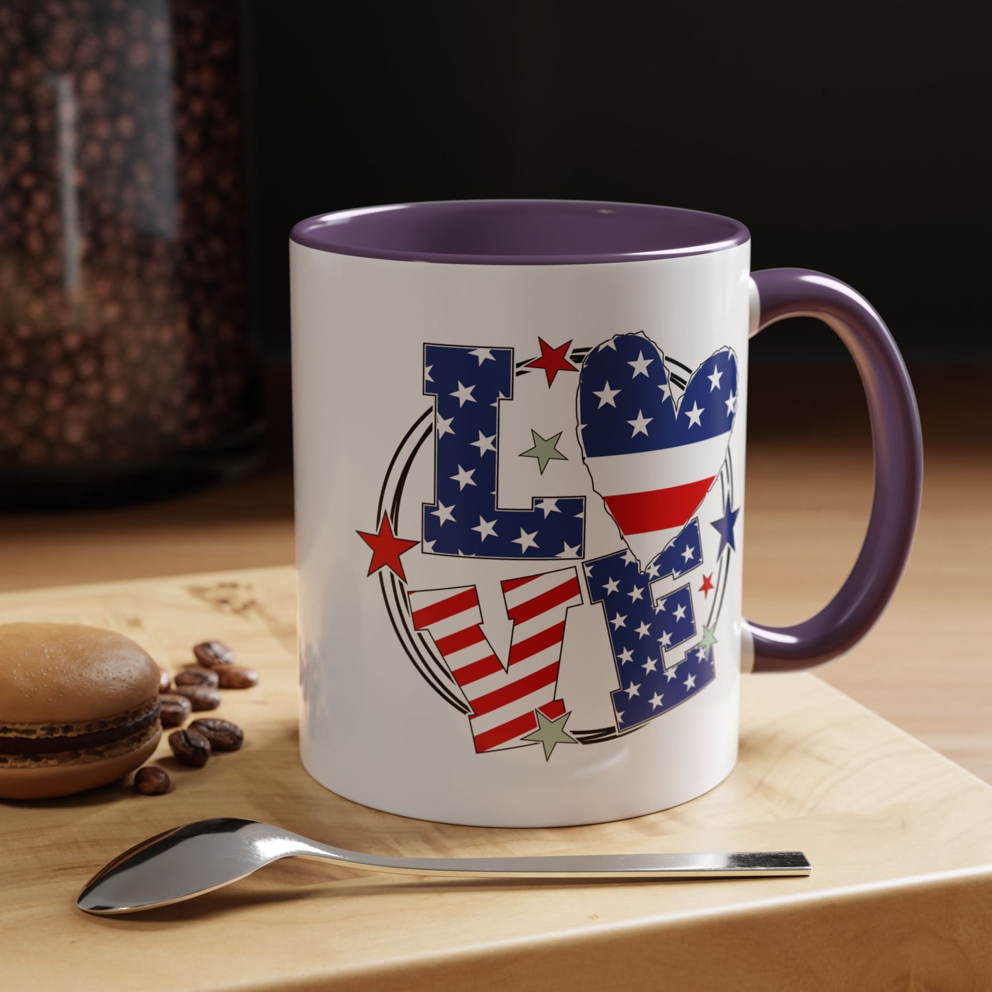 4th of July Mug - Love 4th of July