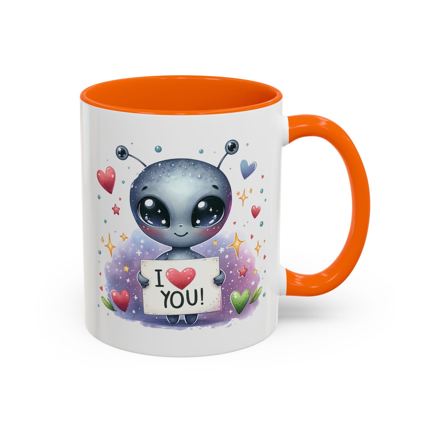 Anniversary Mug - I Love You Alien