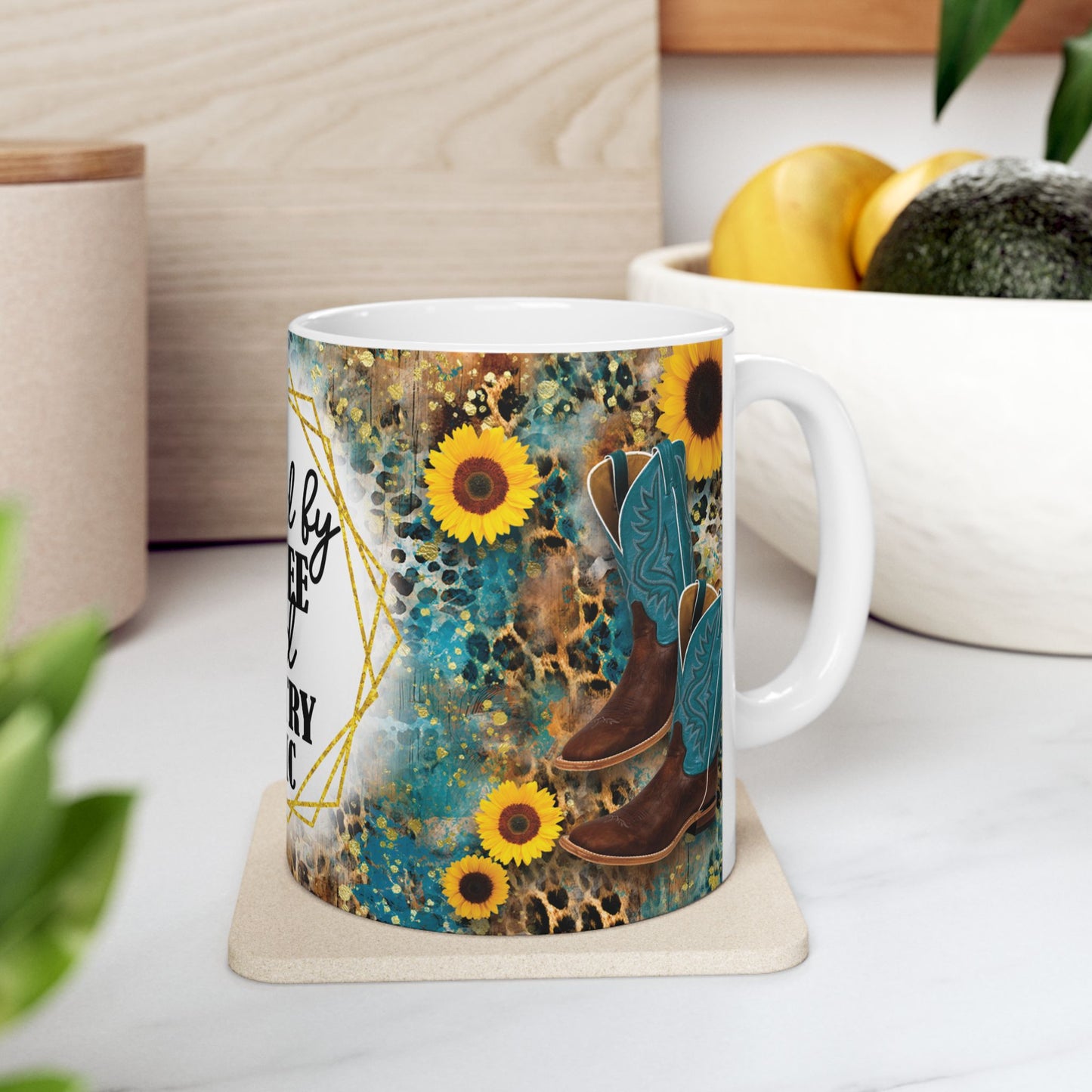 Artistic Mug - Fueled By Coffee