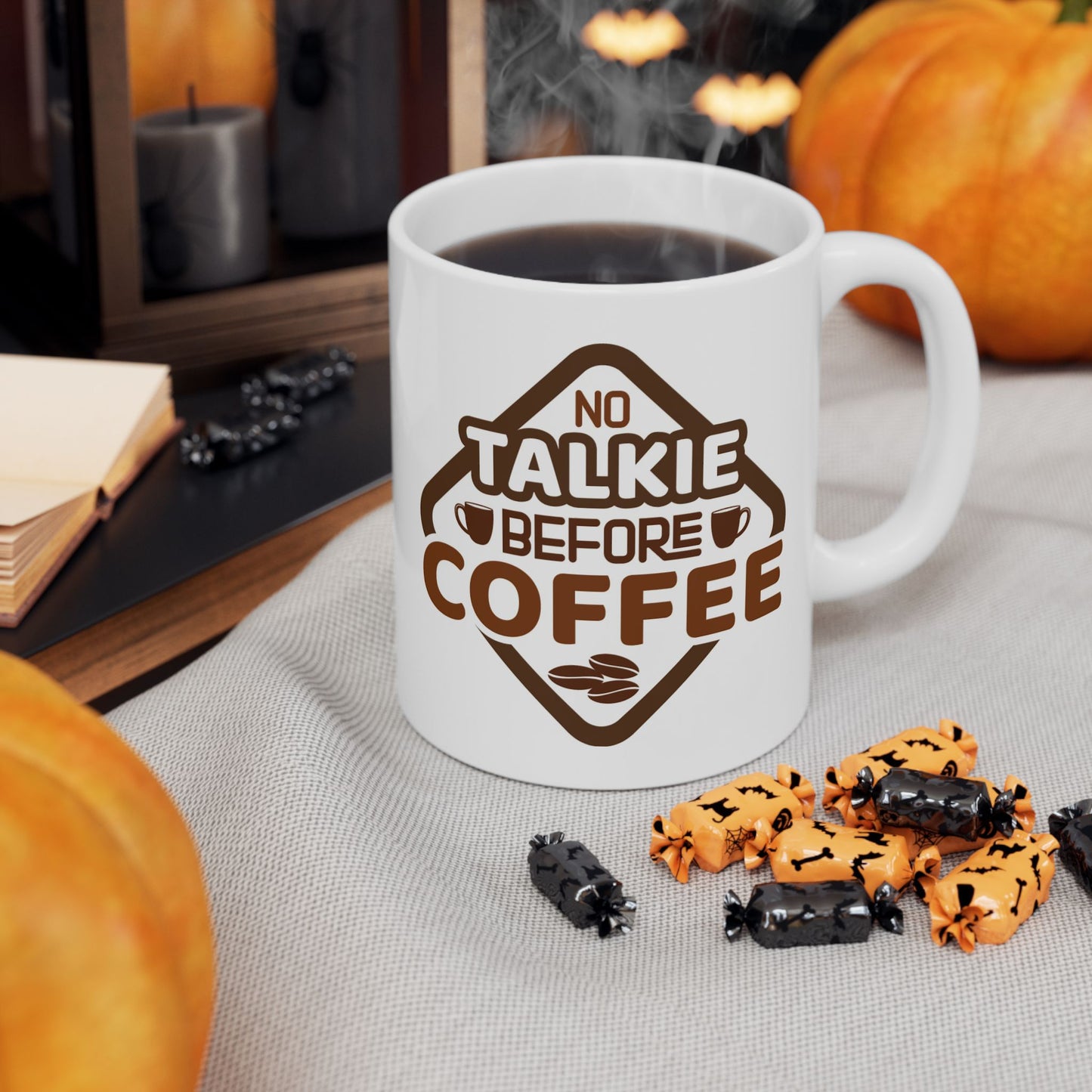 Humor Mug - No Talkie Before Coffee
