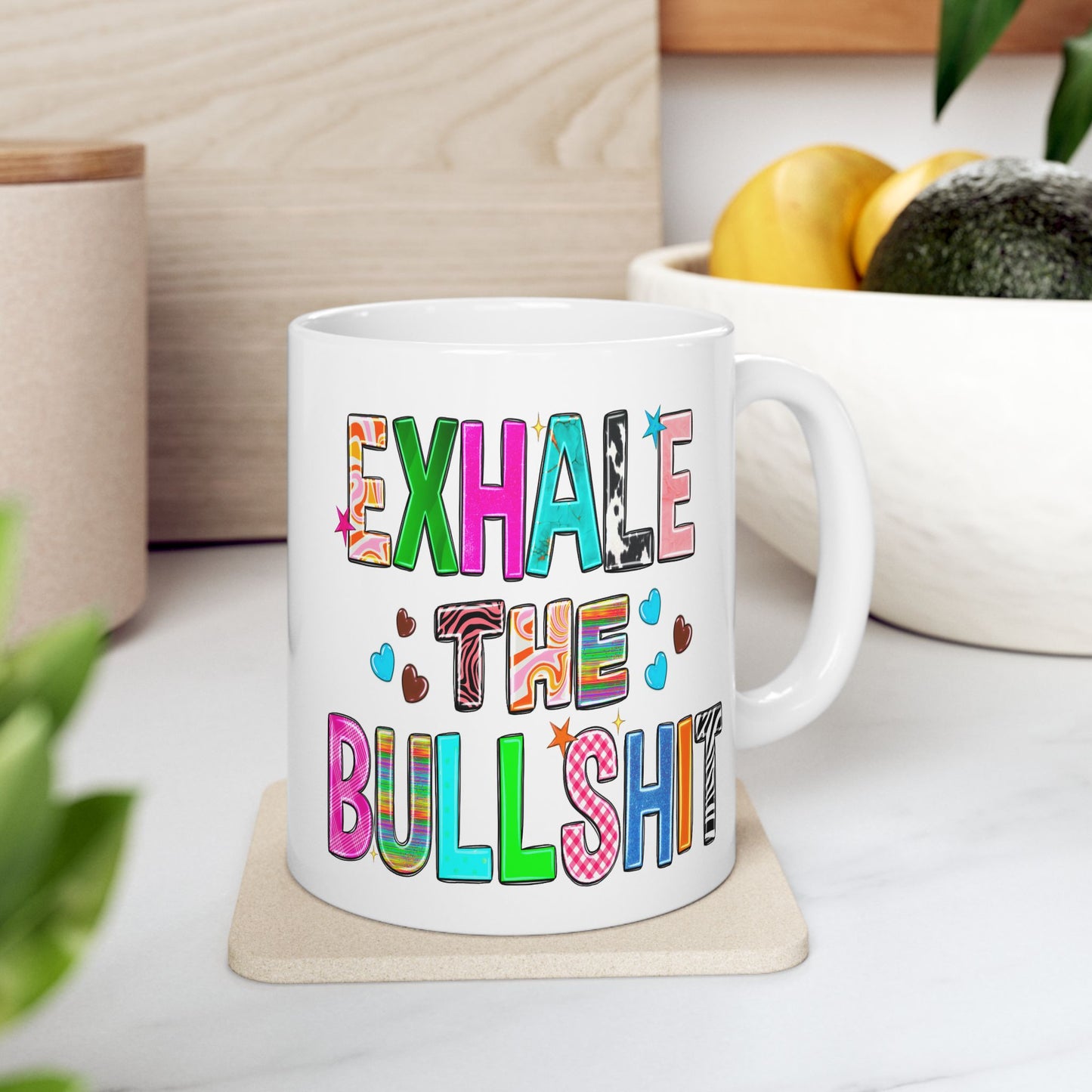 Adult Mug - Exhale The Bullshit