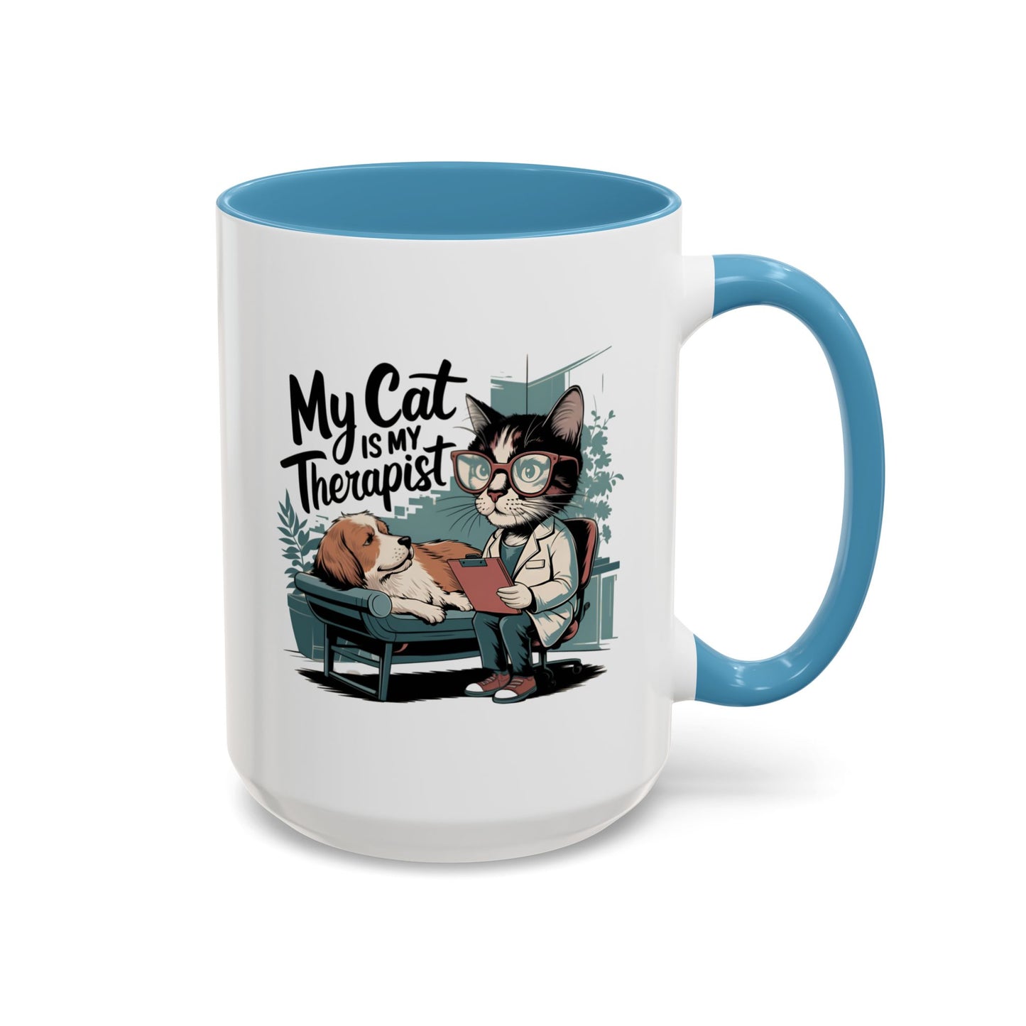 Animal Mug - My Cat Is My Therapist
