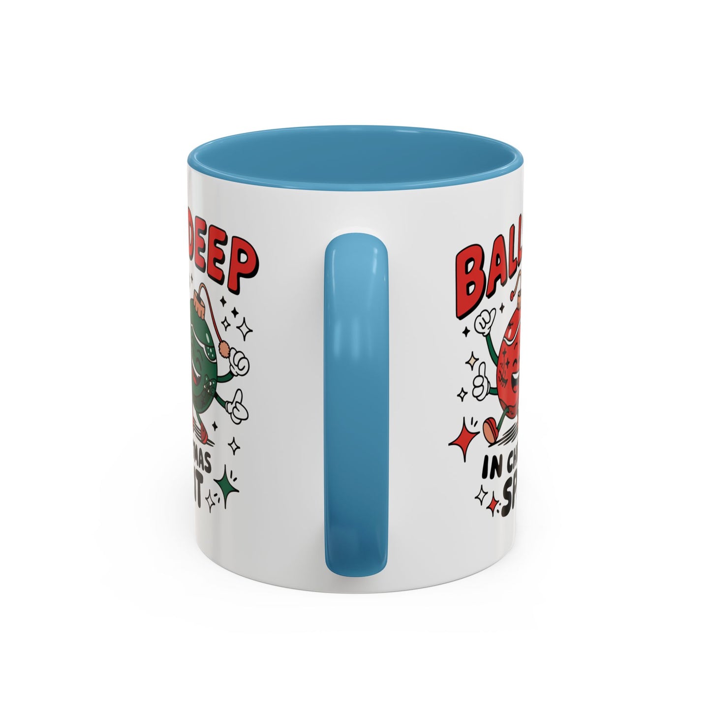 Adult Mug - Balls Deep in Christmas Spirit