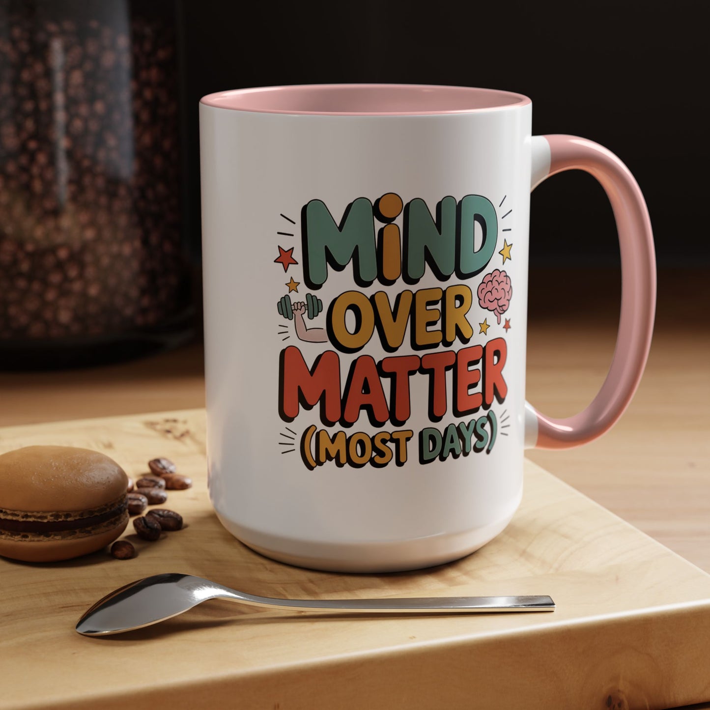 Wellness Mug - Mind Over Matter Graphic