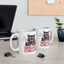 4th of July Mug - Grillin' & Chillin' Racoon