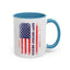 4th of July Mug - Happy Birthday America Flag
