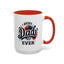 Father's Day Mug - Best Dad Ever Basketball