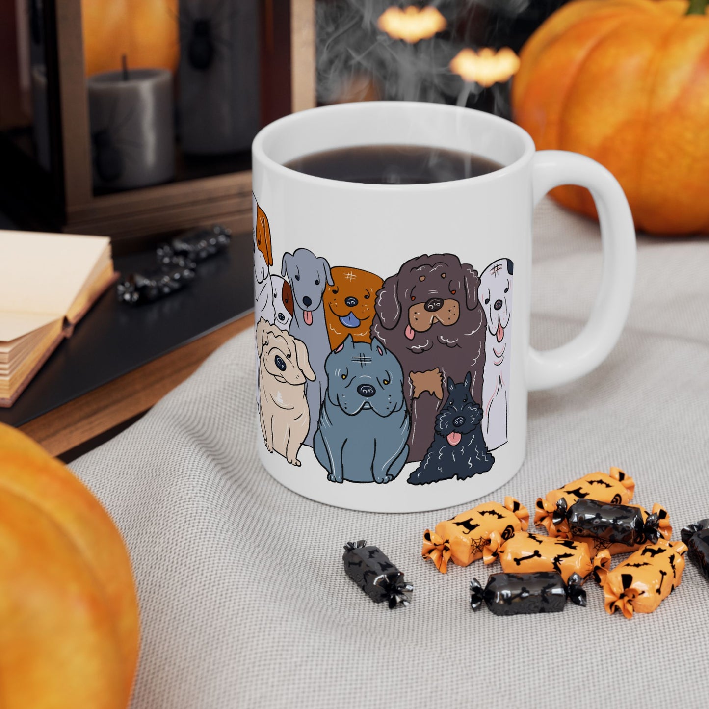 Animal Mug - Animated Dog Wrap