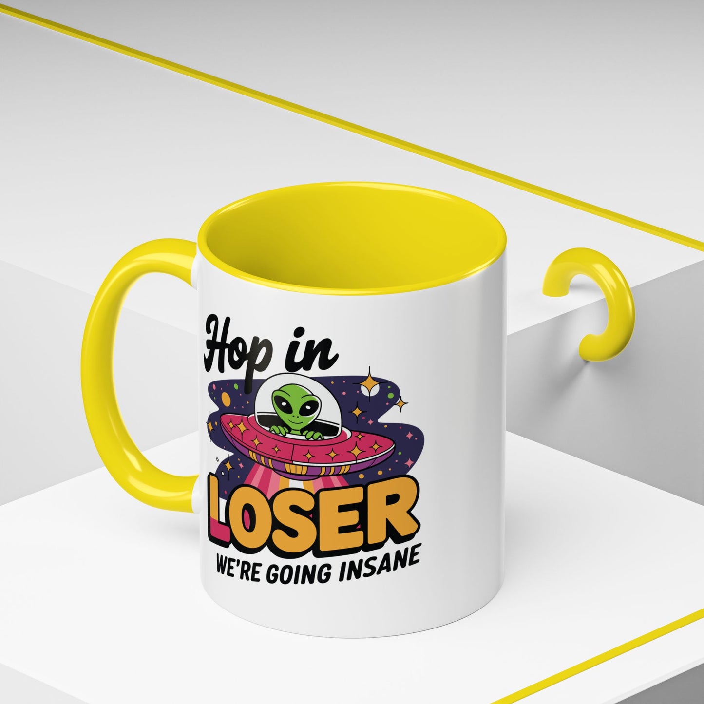 Alien Mug - Hop In Loser