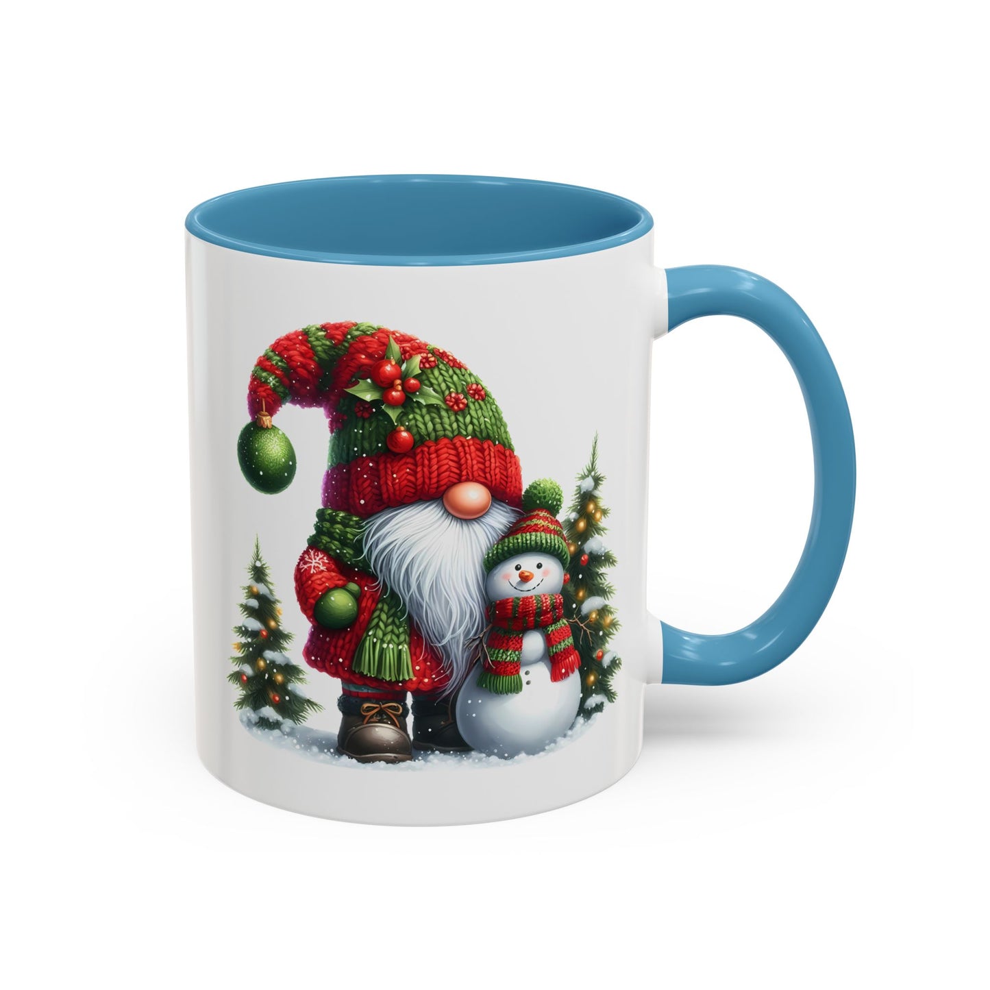 Christmas Mug - Gnome and Snowman
