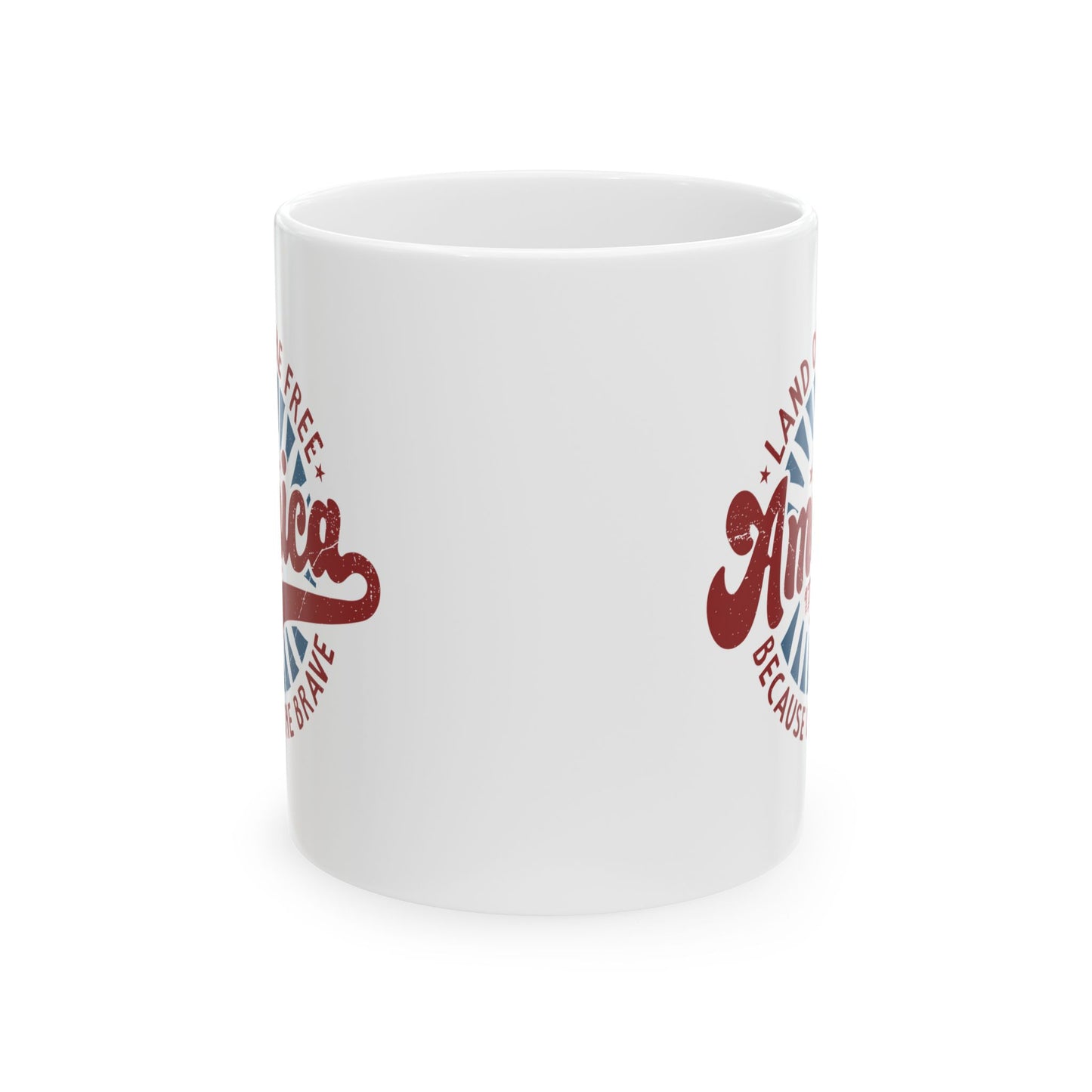 4th of July Mug - America 1776 Land of the Free