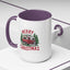 Christmas Mug - Merry Christmas Red & White Camper